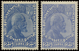 * N° 1a, 2a En 3 B '1915 Jean II Met Mat Papier, Zm (Yv. €1.280) - Autres & Non Classés