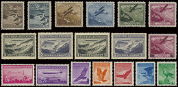 ** 1930/1936 Kleine Samenstelling Luchtpost In Prachtkwaliteit Postfris Met Yv. PA 1/6, 7/8 (2x), 9/13, 14/16, Zm (Yv. € - Other & Unclassified
