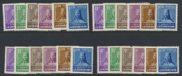 ** N° 276/81 '1935 Caritas' (4x), Zm (Yv € 580) - Otros & Sin Clasificación