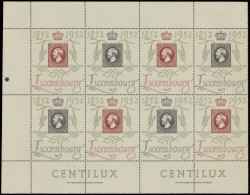 ** N° 454A Centilux 1952 (38x) In Vel En Veldelen, Zm (Yv. €4.560) - Otros & Sin Clasificación