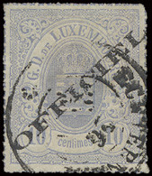 Dienst N° 3I (Mi.) 1875 - 10c. Violet Met Brede Opdruk OFFICIEL, Certificaat BPSB, Zm (Mi. €3.000) - Altri & Non Classificati