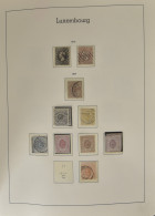 **/*/0 1852/1972 Verzameling In Leuchtturm Album Met Veel Beter Klassiek, Caritas Reeksen, Dienst, Zm/m/ntz - Otros & Sin Clasificación