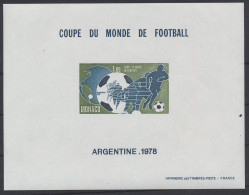 ** BS 10a (Yv.) 1978 - WK Voetbal Argentina, Zm (Yv. €500) - Sonstige & Ohne Zuordnung