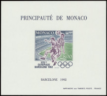 ** BS 18/18a '1992 Olympiade Barcelona, Voetbal Getand En Ongetand' (2x), Zm (Yv € 840) - Otros & Sin Clasificación