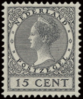 ** N° 137 P '1924 Tentoonstelling 15 Cent' Zwart Puntje Op Borst, Zm (NVPH € 180) - Otros & Sin Clasificación