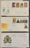 FDC 1953/1995 Verzameling 360 FDC's In 5 Albums, Zm/m - Other & Unclassified