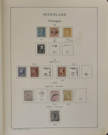 1852/1945 Verzameling In Klemband, Gespecialiseerd Op Tandingen Met Veel Betere Zegels En Tevens Legioenblokken, Zm/m/nt - Other & Unclassified