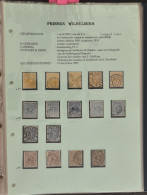 **/*/0 1891/1923 Mooie Gespecialiseerde Verzameling Vanaf Wilhelmina Hangend Haar (w.o. Aardige Stempels), Bontkraag **/ - Autres & Non Classés