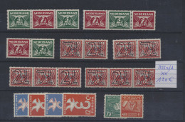 ** 1924/1967, Mooie Samenstelling Betere Zegels, W.o. N° 61b, Goudse Glazen, Beter Jaren '50, Zm. - Otros & Sin Clasificación