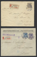 1926/1941, 25 Poststukken Met Veth-frankering W.o. Dingaansvlucht, Zm/m - Other & Unclassified