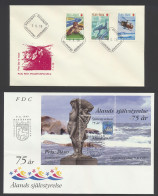 Finland En Aland, 100den Brieven En FDC's, In Doos, W.o. Militaire Post, Ook Zweden En Noorwegen In Album Aanwezig, Zm/m - Färöer Inseln