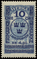 ** N° 86 5kr. Blauw - Postkantoor Stockholm, Zm (Yv. €300) - Altri & Non Classificati