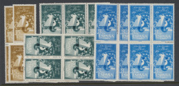 ** N° 873/75 '1955, 100 Jaar Telegrafie' (10 Reeksen), Zm (Yv € 450) - Altri & Non Classificati