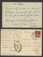 1914/1918 Zwitserland Lot Van 4 Postkaarten, Feldpost, RK Post, Etc., Zm - Autres & Non Classés