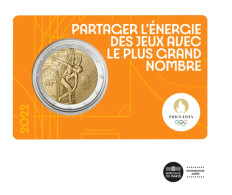 Monnaie - France - Jeux Olympiques Et Paralympiques De Paris 2024 - 2 € - BU - Commémorative - Francia