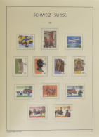 1986/2000 Verzameling In Leuchtturm Album Met Verzoekafstempelingen, Tevens Dienstzegels Vanaf 1948, Zm - Altri & Non Classificati