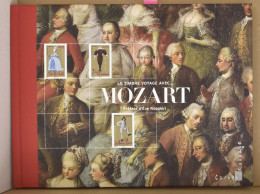 ** Muziek, Frankrijk In LX Boek Over Mozart Met Zegels 2006, Zm - Other & Unclassified