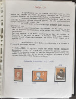 **/*/ZK W.O.II, 1938/1944 Zeer Mooie Gedocumenteerde Verzameling In Album Met Bulgarije, Opdruk Makedonia - 8.IX.1944 ** - Sin Clasificación