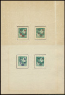 (*) 1952 UPU Congrès Postal Bruxelles Special Booklet Containing Taiwan Michel 128A/131A, 133/36, 137A/142A, 143A/147A A - Altri & Non Classificati