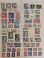 **/*/0 Verzameling In Klemband, Met Veel Zegels, Tsjechoslowakije, Rusland, Roemenië, Bulgarije, Veel Postfris, Zm/m. - Collections (with Albums)