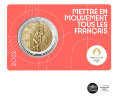 Monnaie - France - Jeux Olympiques Et Paralympiques De Paris 2024 - 2 € - BU - Commémorative - Francia