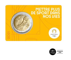 Monnaie - France - Jeux Olympiques Et Paralympiques De Paris 2024 - 2 € - BU - Commémorative - Francia