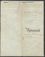 1899 Memorandum Of Agreement, Opgesteld In De Engelse Taal In London Op 31 Oktober 1899, Handtekeningen En Vertaling Gel - Collezioni (senza Album)
