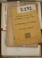 LIT Diverse Filatelistische Werkjes, W.o. Les Cachets Méteores Sur Medaillons, Guillochin Opdrukken, Vervalsingen Op N°  - Autres & Non Classés