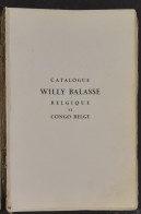 LIT Catalogus Balasse Belgique Et Congo 1949 - Sonstige & Ohne Zuordnung