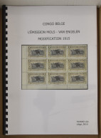 LIT Congo Belge, L'émission Mols-Van Engelen, Modification 1915 L. Tavaro 2010 - Otros & Sin Clasificación