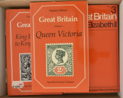 LIT Groot-Brittannië, Stanley Gibbons Specialised Stamp Catalogue In 3 Volumes, Periode 1850/1971, In Perfect Staat, Vol - Otros & Sin Clasificación