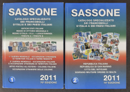 LIT Italië, Sassone 2011, Catalogo Specializzato, Volume 1 En 2 - Other & Unclassified