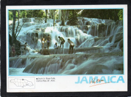 Jamaica - Dunn's River Falls - Ocho Rios, St. Ann. PU 1995  CPM - Jamaïque