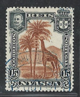 Portugal Nyassa Company Mozambique 1901 "Motifs" Condition Used #30 - Nyassa