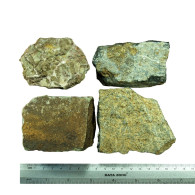 Cyprus Mineral Specimen Rock Lot Of 4 - 812g - 28.6 Oz Troodos Ophiolite 01864 - Minéraux