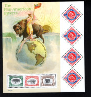 1685821249 2001 (XX) SCOTT 3505 POSTFRIS MINT NEVER HINGED) -  PAN AMERICAN EXPOSITION INVERT STAMPS CENT - Unused Stamps
