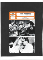 Fiche De Cinéma  *** Crime Passionnel   ** Réalisateur Otto Preminger - Affiches & Posters