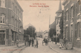Roclenge / Rukkelingen : Rue De L'Eglise / La Vallée Du Geer --- 1913 - Bassenge