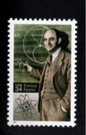 1717718296 2001 (XX)  SCOTT 3533 POSTFRIS MINT NEVER HINGED  - ENRICO FERMI PHYSICIST - Unused Stamps