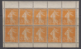 FRANCE -  N° 158b X 5  * *  - Cote :  45 € - Unused Stamps