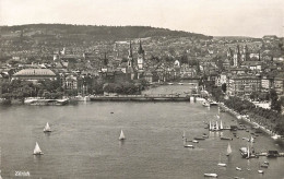 SUISSE - Zürich - Vue Panoramique - Port  - Carte Postale Ancienne - Zürich