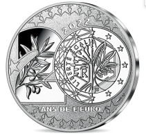Monnaie - France - Les 20 Ans De L'Euro - Monnaie De 100 Euro - Commémorative - Argent - Francia