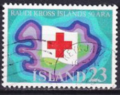 1975. Iceland. Red Cross. Used. Mi. Nr. 509 - Oblitérés