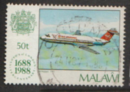 Malawi  1988   SG 807   Lloyds Of London    Fine Used - Malawi (1964-...)
