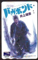 Carte Prépayée Japon * MANGA (16.973)  KODANSHA * VAGABOND * ANIME Japan Prepaid Tosho Card * MOVIE * COMIC - BD