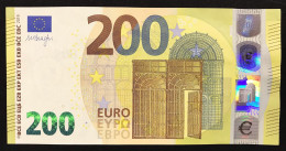 Francia France 200 € MARIO DRAGHI UC U003H3 Q.FDS  COD.€.046 Solo Bonifico Only Bank Transfert To Pay - 200 Euro