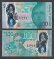 SCOTLAND - 2022 Bank Of Scotland 100 Pounds UNC - 100 Pounds