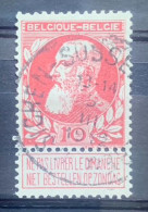 België, 1905, Nr 74, Sterstempel SICHEN-SUSSEN-BOLDER - 1905 Barbas Largas