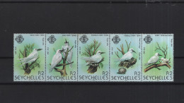 Seychellenl Birds Theme Michel Cat.No. Mnh/** 478/482 - Seychelles (1976-...)