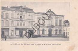 Postkaart/Carte Postale - Aalst - Le Marché Aux Herbes - L'Hôtel Des Postes (C4864) - Aalst